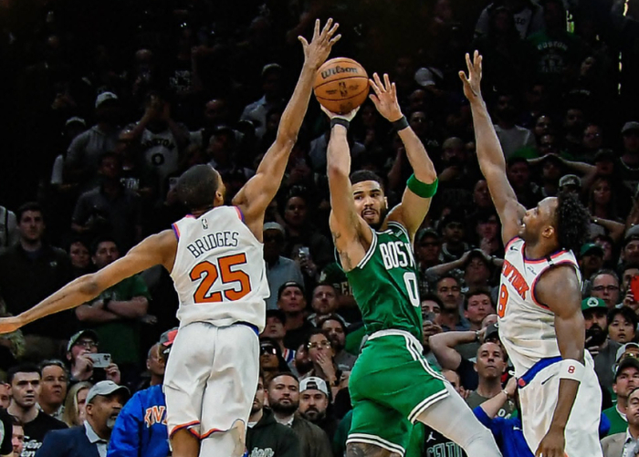 尼克斯与凯尔特人季后赛对决引热议 尼克斯或成