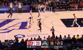 詹姆斯率湖人双杀火箭 杜兰特空砍23+6+4