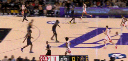 詹姆斯率湖人双杀火箭 杜兰特空砍23+6+4